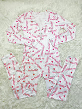 Load image into Gallery viewer, F5204 Amazon Hot Sale Cross-Border European and American Women's Clothing Casual Pattern Printed Long-Sleeved Trousers Home Jumpsuit
