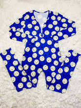 Load image into Gallery viewer, F5204 Amazon Hot Sale Cross-Border European and American Women's Clothing Casual Pattern Printed Long-Sleeved Trousers Home Jumpsuit