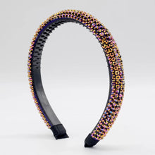 Load image into Gallery viewer, F4014 European and American baroque crystal headband and in summer South Korea retro point drill hoop Korean version hot drill headband (MOQ 10)