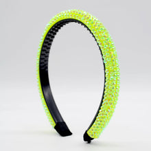 Load image into Gallery viewer, F4014 European and American baroque crystal headband and in summer South Korea retro point drill hoop Korean version hot drill headband (MOQ 10)