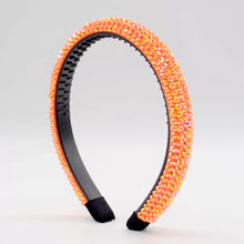 Load image into Gallery viewer, F4014 European and American baroque crystal headband and in summer South Korea retro point drill hoop Korean version hot drill headband (MOQ 10)
