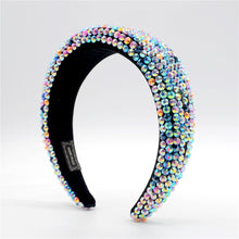 Load image into Gallery viewer, F4017 Colorful Crystal Ringstone Headband (MOQ 10)