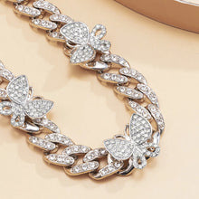 Load image into Gallery viewer, F4020 Cuabn Butterflies Anklet Chain (MOQ 10)
