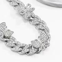 Load image into Gallery viewer, F4020 Cuabn Butterflies Anklet Chain (MOQ 10)