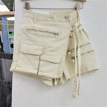 Load image into Gallery viewer, F5075 Tooling A- line Shorts Women's Loose Wide-Leg Pants 2023 Spring and Summer short