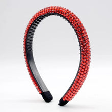 Load image into Gallery viewer, F4014 European and American baroque crystal headband and in summer South Korea retro point drill hoop Korean version hot drill headband (MOQ 10)