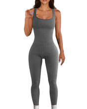 Load image into Gallery viewer, F5030 Women&#39;s Jumpsuits Autumn and Winter New Thread Square Collar Hip Raise Slim Fit Sexy Jumpsuit

