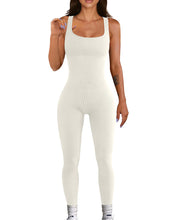 Load image into Gallery viewer, F5030 Women&#39;s Jumpsuits Autumn and Winter New Thread Square Collar Hip Raise Slim Fit Sexy Jumpsuit
