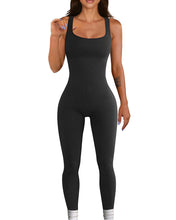 Load image into Gallery viewer, F5030 Women&#39;s Jumpsuits Autumn and Winter New Thread Square Collar Hip Raise Slim Fit Sexy Jumpsuit

