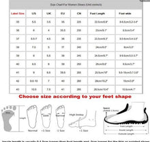 Load image into Gallery viewer, F6002 2023 Autumn New Platform Lace-up Knitted Stretch Sneakers Women&#39;s Foreign Trade Large Size Casual Low-Top Shoes Running Shoes
