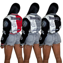 Load image into Gallery viewer, F5207 Pattern Positioning Printing Button Baseball Uniform Jacket
