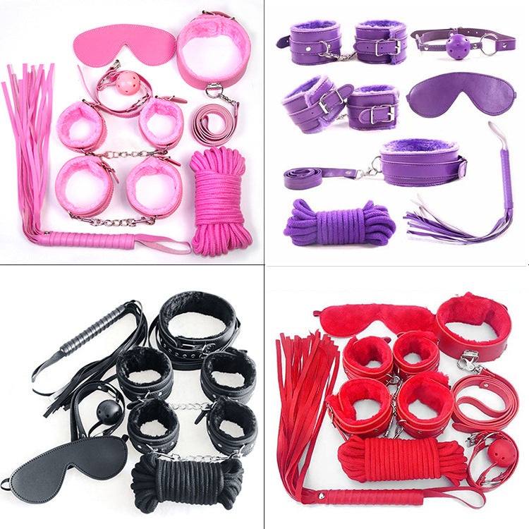 F2023（MOQ 10） Sex Toys Alternative Binding Toys an Engine of Torture Female Tools 10 PCs Set