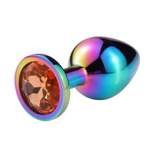Load image into Gallery viewer, F2025 (MOQ 10) Metal Colorful Butt Plug Anal Bolt Anal Dilator Adult Supplies Sex Training Toys Masturbation Equipment for Men and Women
