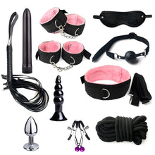 Load image into Gallery viewer, F2063 Sex Product 11-Piece Set Adult Supplies Women&#39;s Bullet Plush Ribbon
