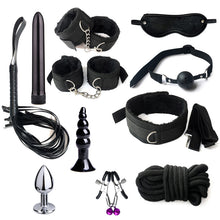 Load image into Gallery viewer, F2063 Sex Product 11-Piece Set Adult Supplies Women&#39;s Bullet Plush Ribbon
