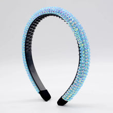 Load image into Gallery viewer, F4014 European and American baroque crystal headband and in summer South Korea retro point drill hoop Korean version hot drill headband (MOQ  10)

