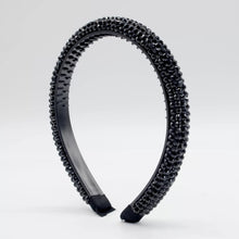 Load image into Gallery viewer, F4014 European and American baroque crystal headband and in summer South Korea retro point drill hoop Korean version hot drill headband (MOQ  10)
