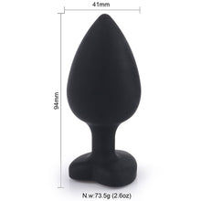 Load image into Gallery viewer, F2026 (MOQ10) Heart-Shaped Silicone Butt Plug Anal Bolt Sex Toy Massage Adult Supplies Sexy Sex Product Anal Expansion
