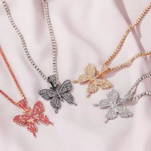 Load image into Gallery viewer, F4016 Butterflies Necklace (MOQ  10)
