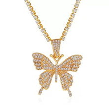 Load image into Gallery viewer, F4016 Butterflies Necklace (MOQ  10)
