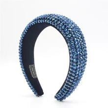 Load image into Gallery viewer, F4017 Colorful Crystal Ringstone Headband (MOQ  10)
