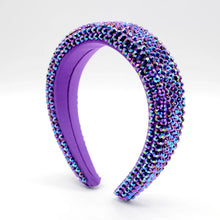 Load image into Gallery viewer, F4017 Colorful Crystal Ringstone Headband (MOQ  10)
