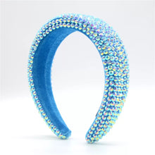 Load image into Gallery viewer, F4017 Colorful Crystal Ringstone Headband (MOQ  10)
