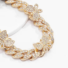 Load image into Gallery viewer, F4020 Cuabn Butterflies Anklet Chain (MOQ  10)
