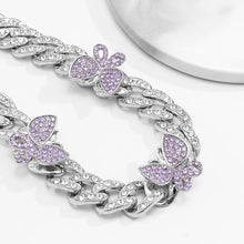 Load image into Gallery viewer, F4020 Cuabn Butterflies Anklet Chain (MOQ  10)
