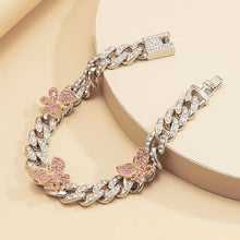 Load image into Gallery viewer, F4020 Cuabn Butterflies Anklet Chain (MOQ  10)
