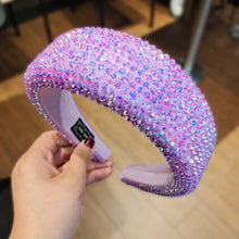 Load image into Gallery viewer, F4021 Shiny Crystal Headband (MOQ  10)
