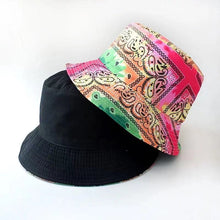Load image into Gallery viewer, F4022 Coloful Bandanna Buket Hat (MOQ  10)
