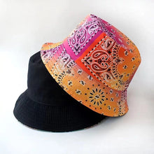 Load image into Gallery viewer, F4022 Coloful Bandanna Buket Hat (MOQ  10)

