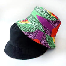 Load image into Gallery viewer, F4022 Coloful Bandanna Buket Hat (MOQ  10)
