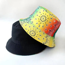 Load image into Gallery viewer, F4022 Coloful Bandanna Buket Hat (MOQ  10)
