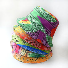 Load image into Gallery viewer, F4022 Coloful Bandanna Buket Hat (MOQ  10)
