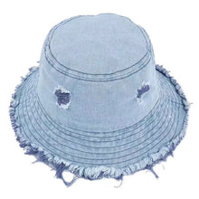Load image into Gallery viewer, F4023  Denim Bucket Hat (MOQ  10)
