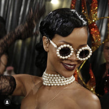 Load image into Gallery viewer, F8010 Glasses Shade Sunglasses Pearl Sunglasses
