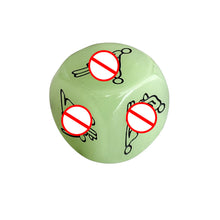 Load image into Gallery viewer, F2059（MOQ30） 6-Sided Six-Sided Sexy Dice Foreign Trade Posture Luminous Position Color Couple Couple Foreplay Sex Product Toys
