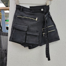 Load image into Gallery viewer, F5075 Tooling A- line Shorts Women&#39;s Loose Wide-Leg Pants 2023 Spring and Summer short
