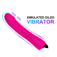 Load image into Gallery viewer, F2048 Cross-Border Amazon Silicone Simulation Dildos G Point Vibrator Adult Sex Massage Products Women&#39;s Masturbation Device
