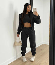 Load image into Gallery viewer, F5049 Hooded Sports and Leisure Suit (Three-Piece Set)
