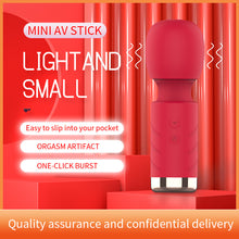 Load image into Gallery viewer, F2070 Mini Masturbation Stick Sexy Climax Female Sexy Adult Supplies Automatic Take out and Insert Vibrating Spear Immediate Orgasm Wholesale
