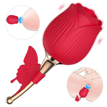 Load image into Gallery viewer, F2018 Rose Vibrator Manting Flower Multi-Frequency Sucking Vibrator Sucking Vibrator Female Supplies
