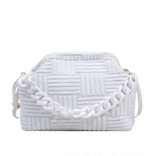 Load image into Gallery viewer, F7017 Design Handbags Women&#39;s Thick Chain Shell Bag Versatile High Quality Shoulder Messenger Bag
