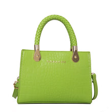 Load image into Gallery viewer, F7019 Good Texture Bag Female 2022 Korean Style Fashionable New Candy Color Stone Pattern Woven Handbag Messenger Bag
