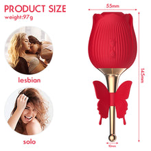 Load image into Gallery viewer, F2018 Rose Vibrator Manting Flower Multi-Frequency Sucking Vibrator Sucking Vibrator Female Supplies
