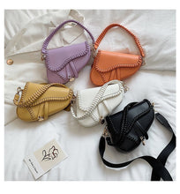 Load image into Gallery viewer, F7018  New Shoulder Crossbody Portable Shoulder Bag Underarm All-Match Saddle Bag
