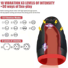 Load image into Gallery viewer, F2041 Otouch Ou Tuoqi Men&#39;s Vibration Airplane Bottle Automatic Heating Heat Oral Sex Cup Masturbation Device Adult Sex Product
