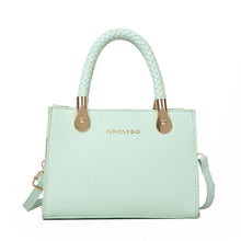 Load image into Gallery viewer, F7019 Good Texture Bag Female 2022 Korean Style Fashionable New Candy Color Stone Pattern Woven Handbag Messenger Bag
